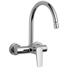 Llave para cocina de una manija para válvula no amurada
