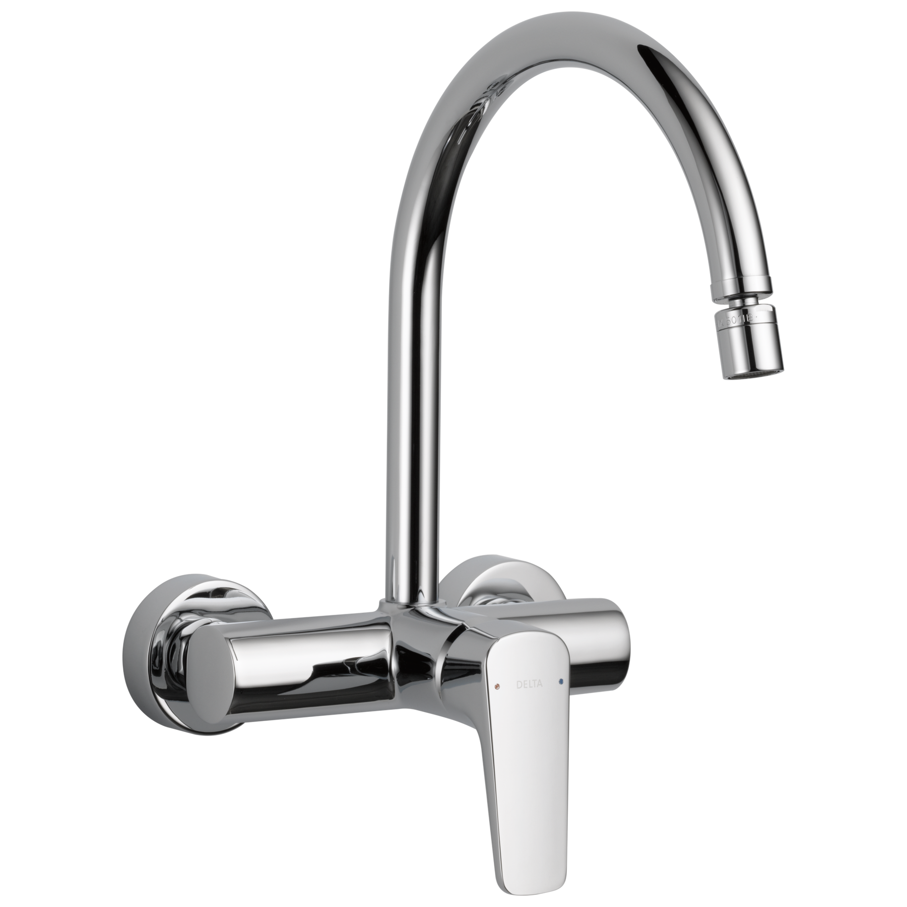 Llave para cocina de una manija para válvula no amurada