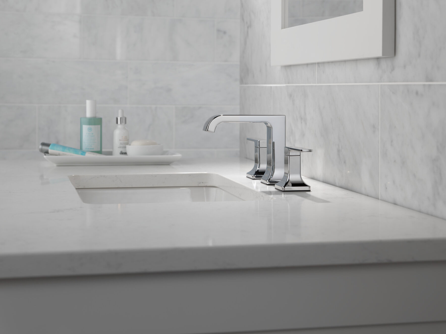 Llave para baño de extensión con dos manijas, imagen 3