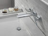 Accesorio para llave para baño de dos manijas de montaje en pared