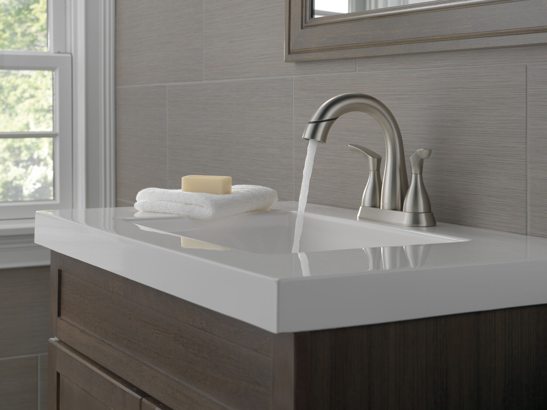 Llave para baño extensible de combinación de dos manijas, imagen 11