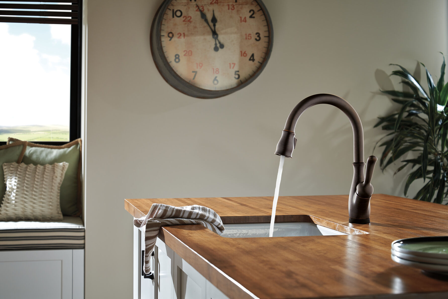 Llave para cocina monomando extensible con tecnologías Touch<sub>2</sub>O® y ShieldSpray®, imagen 14