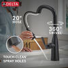 VoiceIQ® Single Handle Pull-Down Faucet with Touch<sub>2</sub>O® Technology