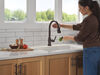 Touch<sub>2</sub>O® Technology Kitchen Faucet with Touchless Technology