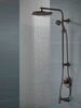 Tubo de salida para bañera con desviador deslizable
