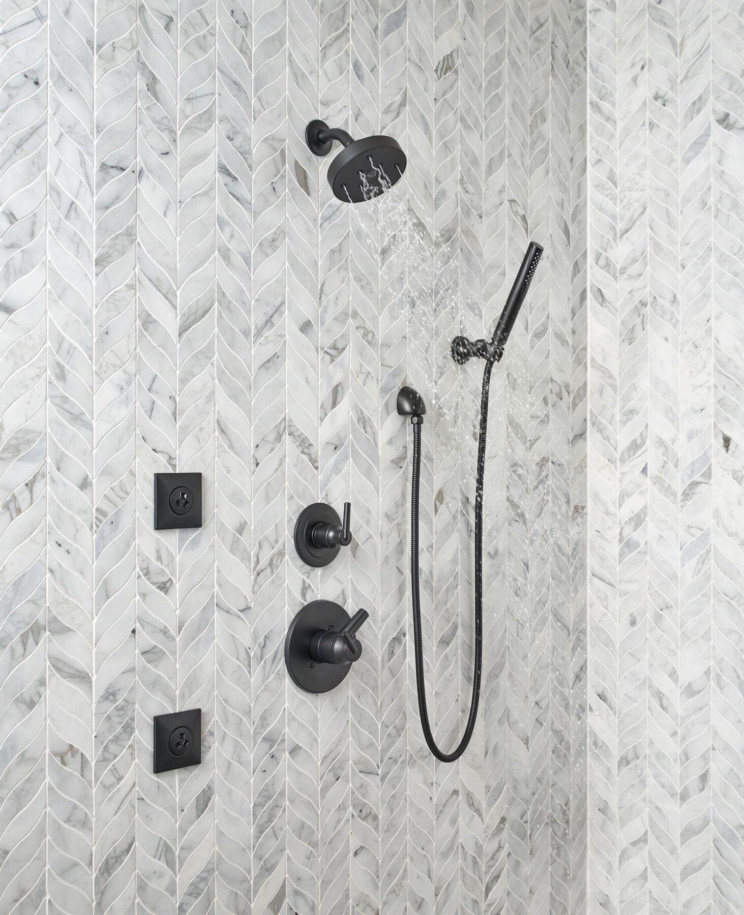 Ducha manual premium para montaje en pared ajustable de una sola función, imagen 27