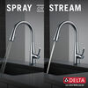 VoiceIQ® Single Handle Pull-Down Faucet with Touch<sub>2</sub>O® Technology