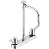 Two Handle 8 In Deck-mount Laboratory Mixing Faucet