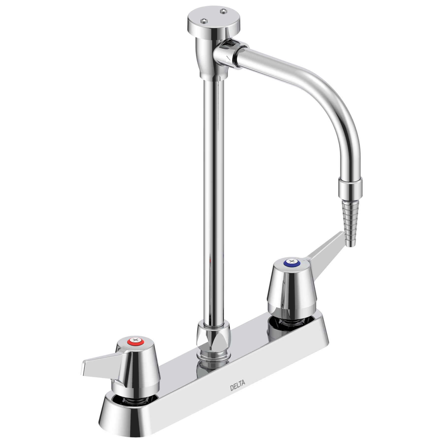 Two Handle 8 In Deck-mount Laboratory Mixing Faucet