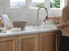 Llave para cocina monomando extensible con dispensador de jabón y tecnología ShieldSpray®