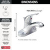 Llave para baño de combinación monomando