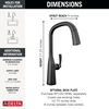 VoiceIQ® Single Handle Pull-Down Faucet with Touch<sub>2</sub>O® Technology