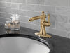 Llave para baño acanalada monomando
