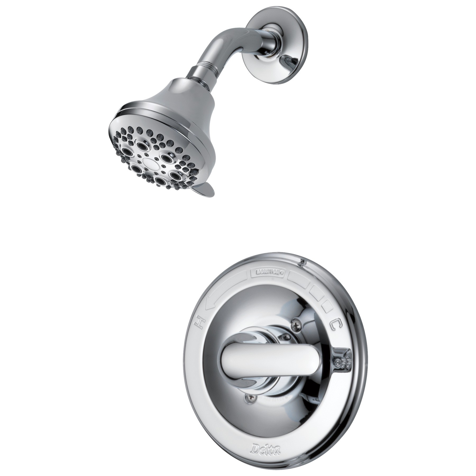 Ducha Monitor(R) serie 13, conjunto interior completo y accesorios de ducha  y bañera (producto recertificado) con acabado cromado 134900-A-R