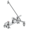 Two Handle 8 In Wallmount Service Sink Faucet