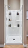 Juego de pared para ducha de 36" x 36"