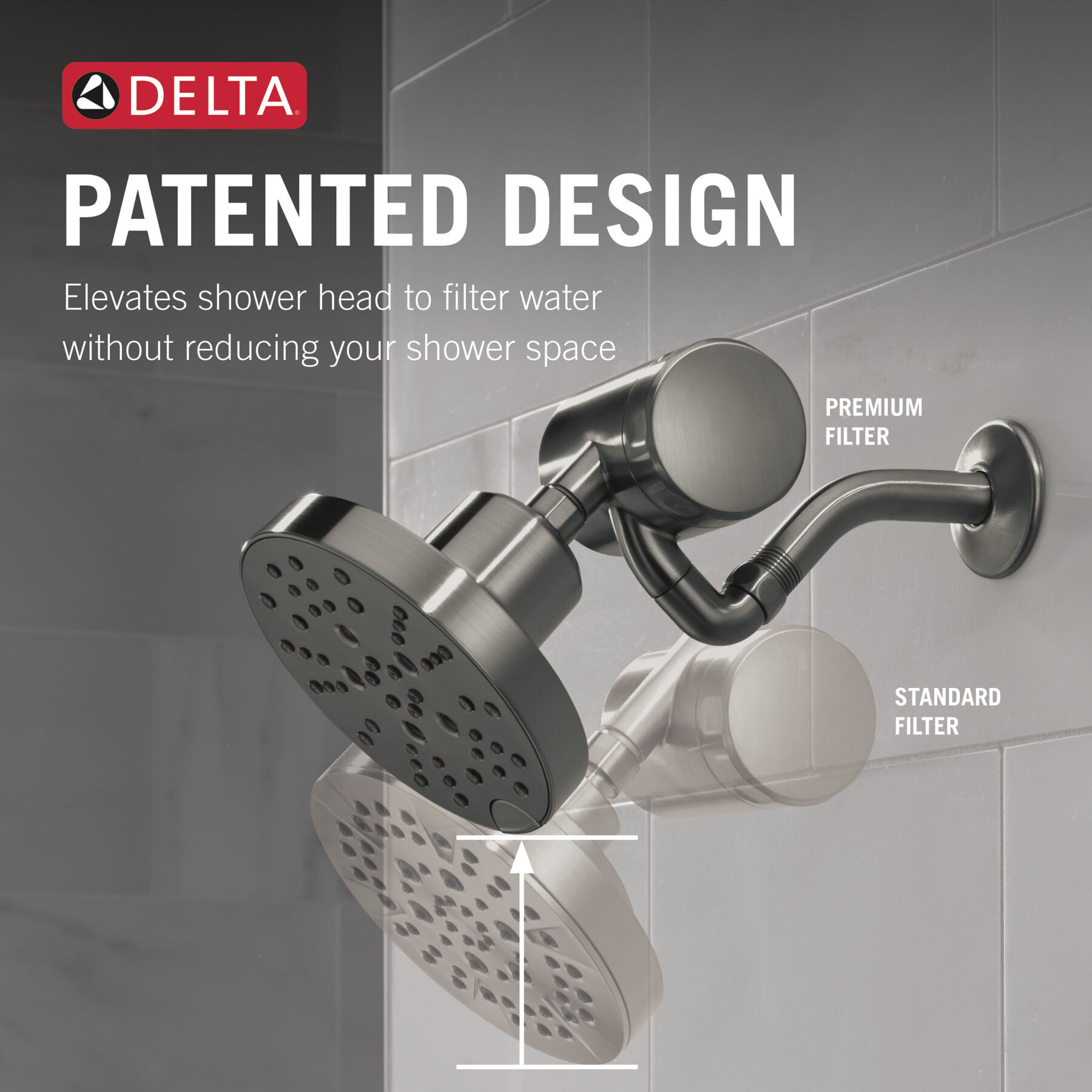 Premium Shower Filter with Shower Head Bundle, image 1