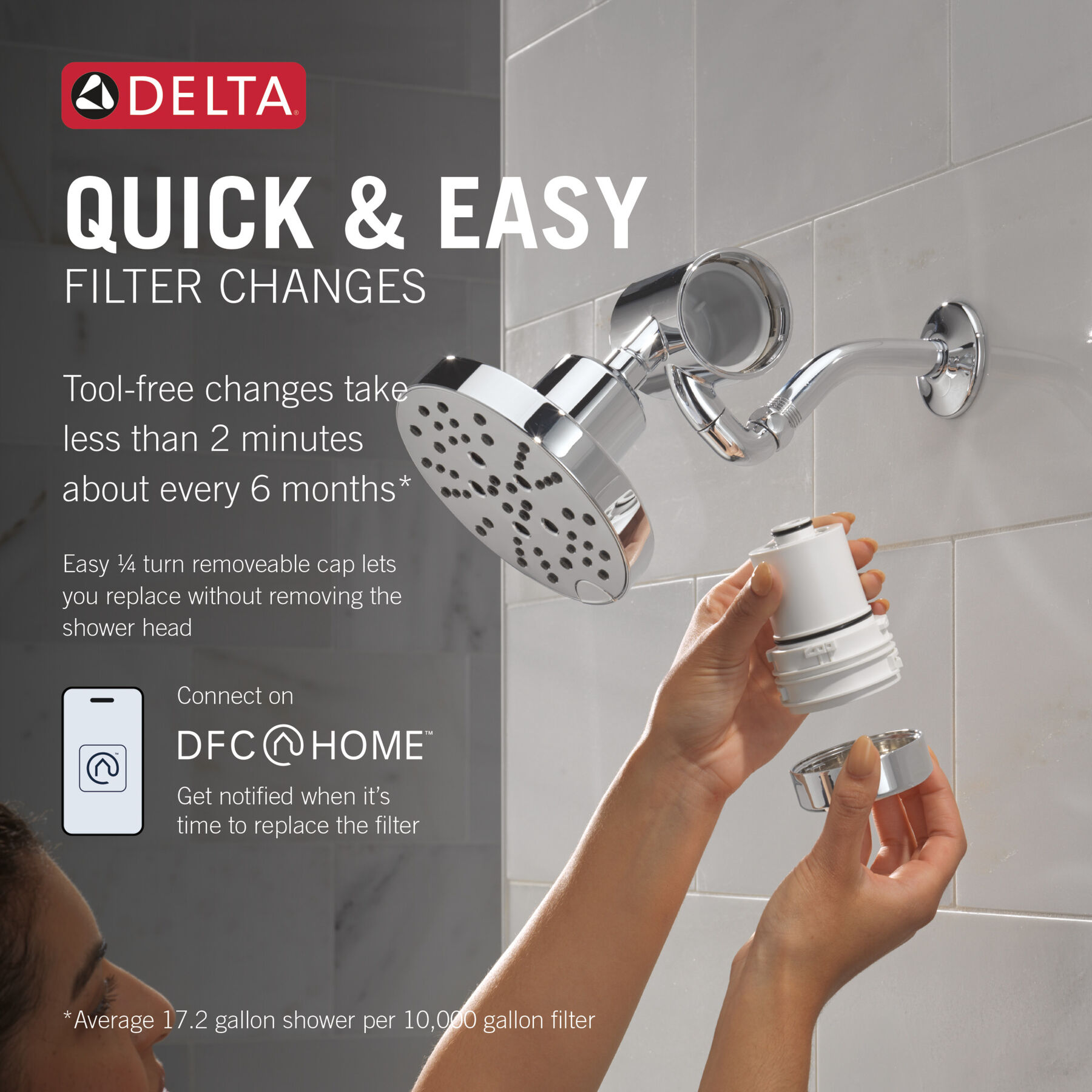 Premium Shower Filter with Extra Filter Bundle, image 3