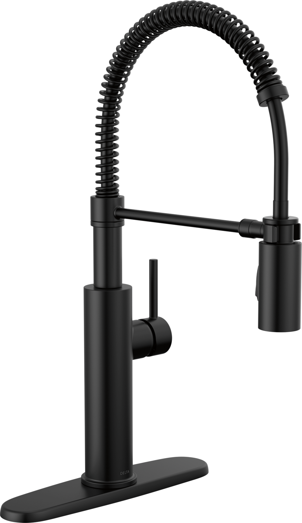 Llave para cocina extensible de una manija con tubo de salida con muelle (producto recertificado), imagen 1