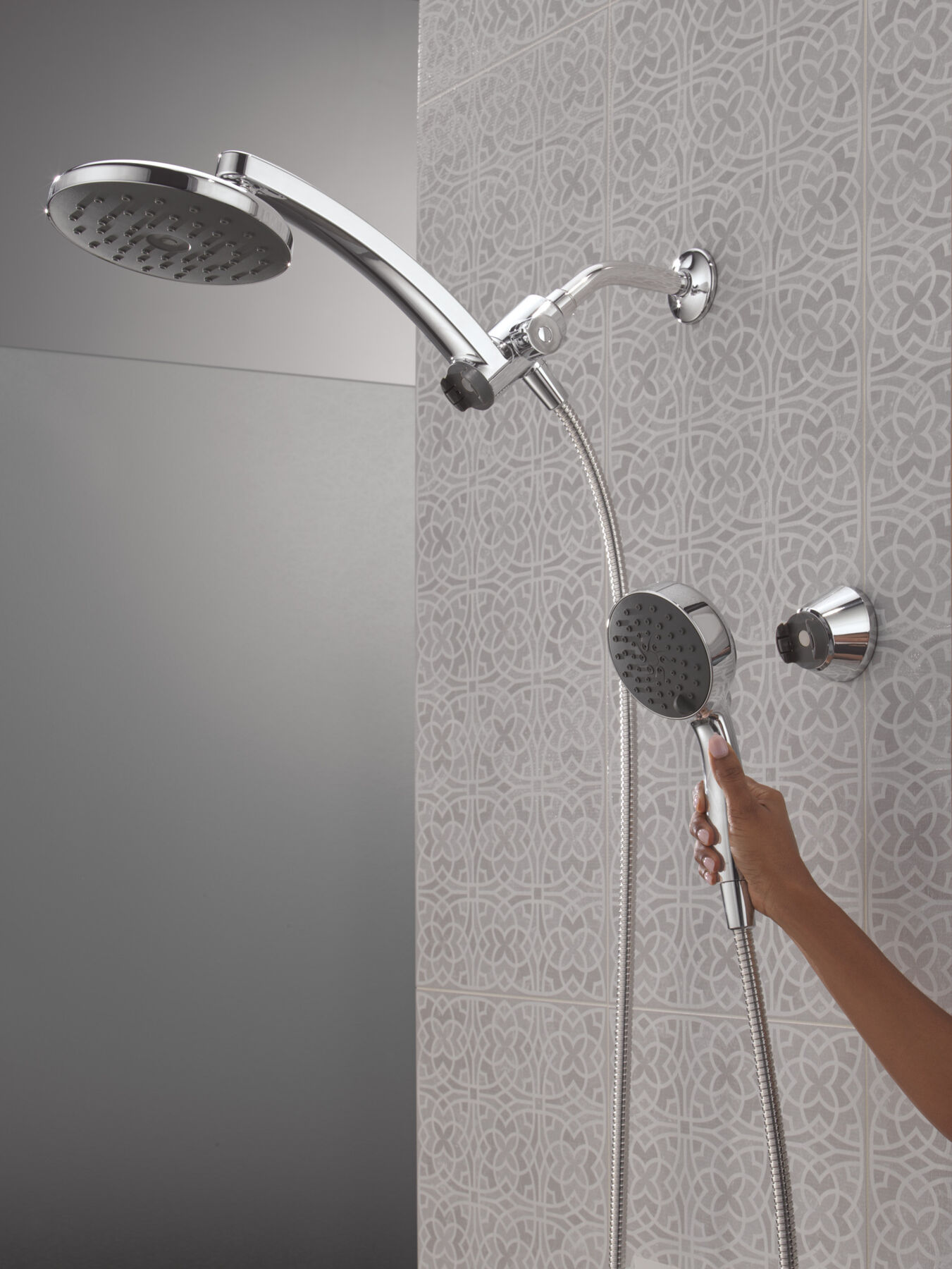 PivotPro™ 3-in-1 Combination Shower with TouchClean® Spray Face, image 14