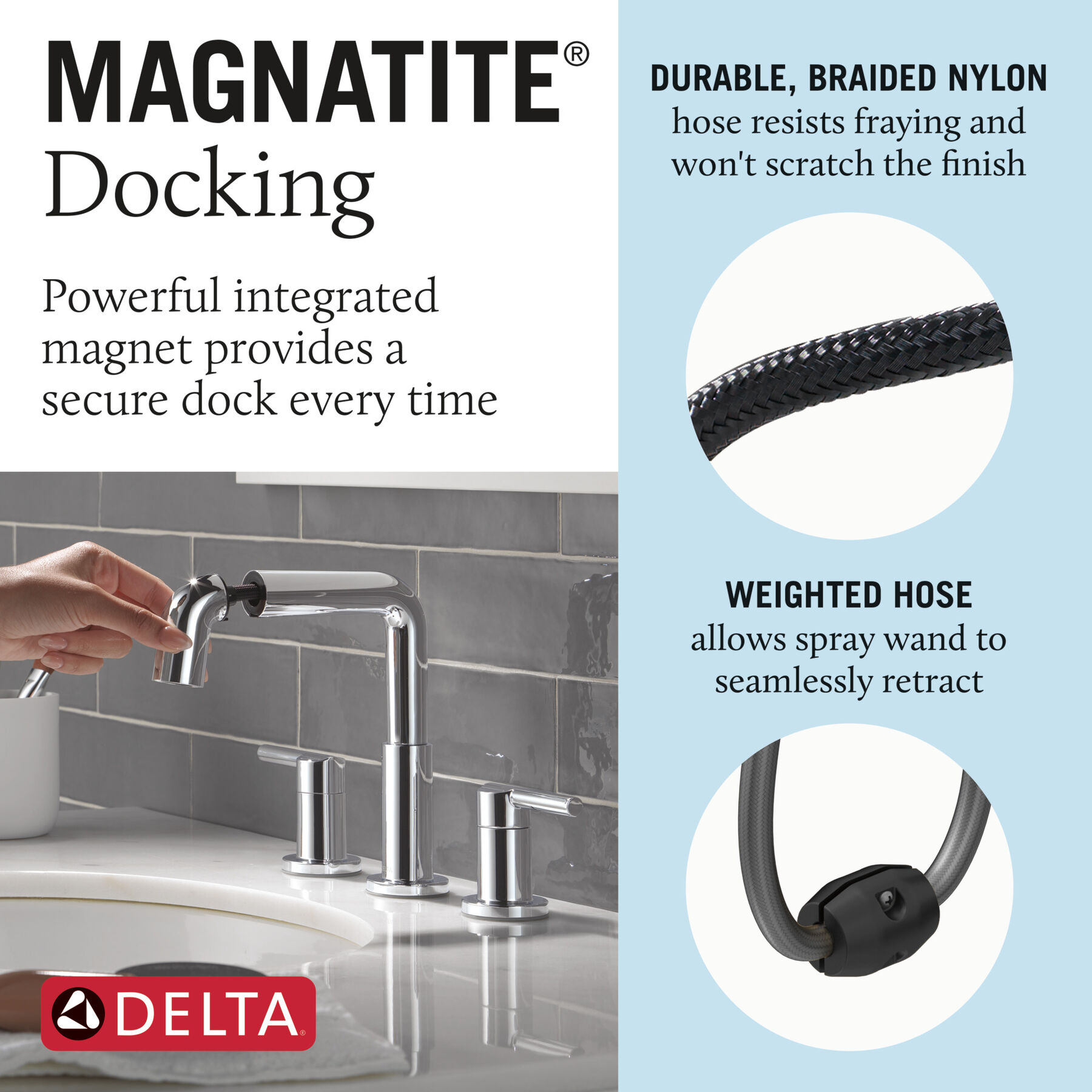 Llave para baño extensible independiente de dos manijas, imagen 7