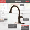 Llave para cocina monomando extensible con tecnología ShieldSpray® (producto recertificado)