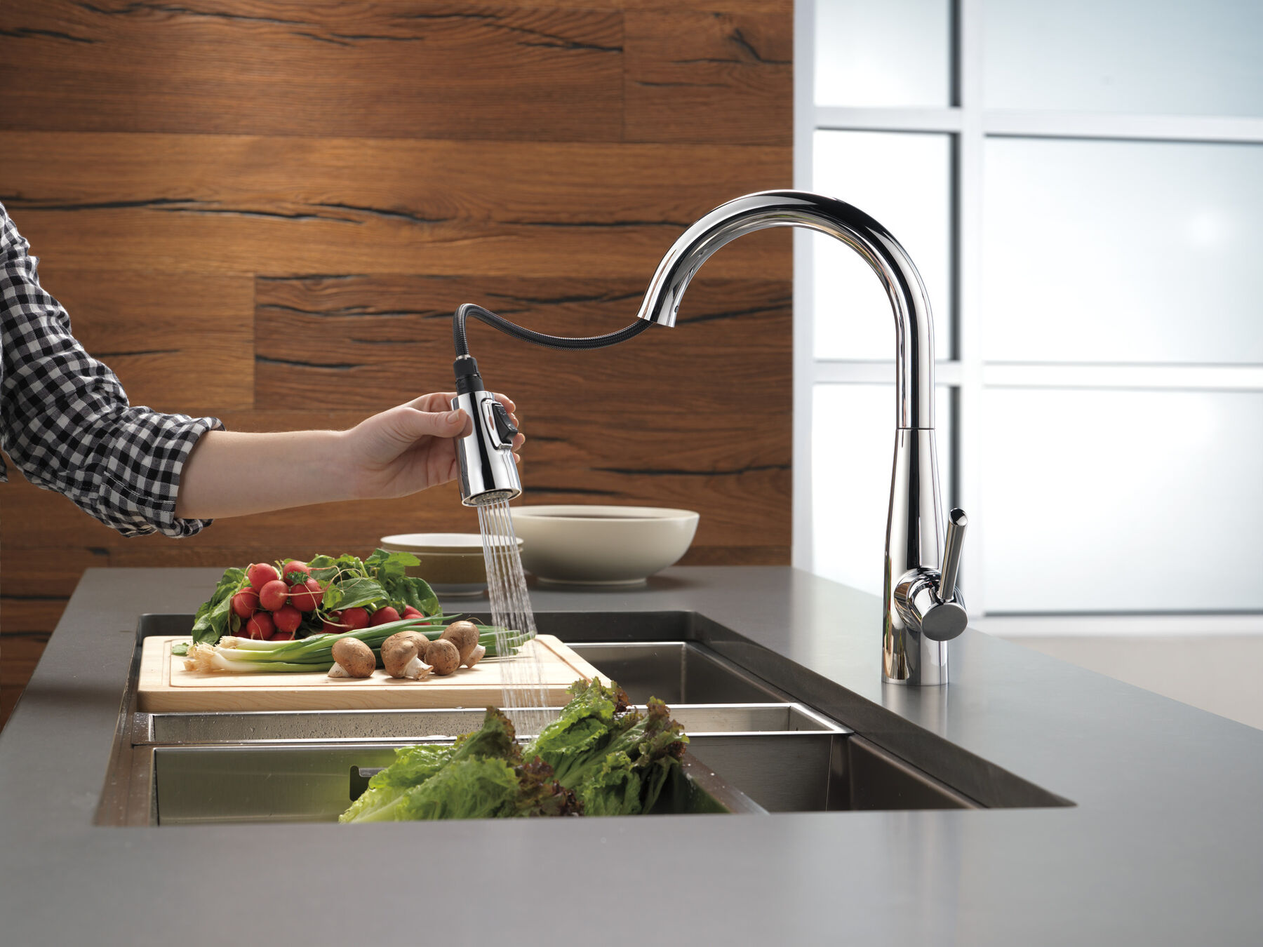 Llave para cocina monomando extensible, imagen 7