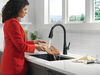 Single Handle Pull-Down Touch<sub>2</sub>O® Technology Kitchen Faucet with Touchless Technology