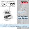 Raincan Shower Rough & Trim w/ HS 1L 14S (Recertified)