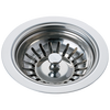 Reborde y filtro para fregaderos de cocina