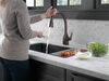 Llave para cocina monomando extensible con tecnologías Touch<sub>2</sub>O® y ShieldSpray®