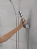 Adjustable Raincan Shower Head with Hand Shower