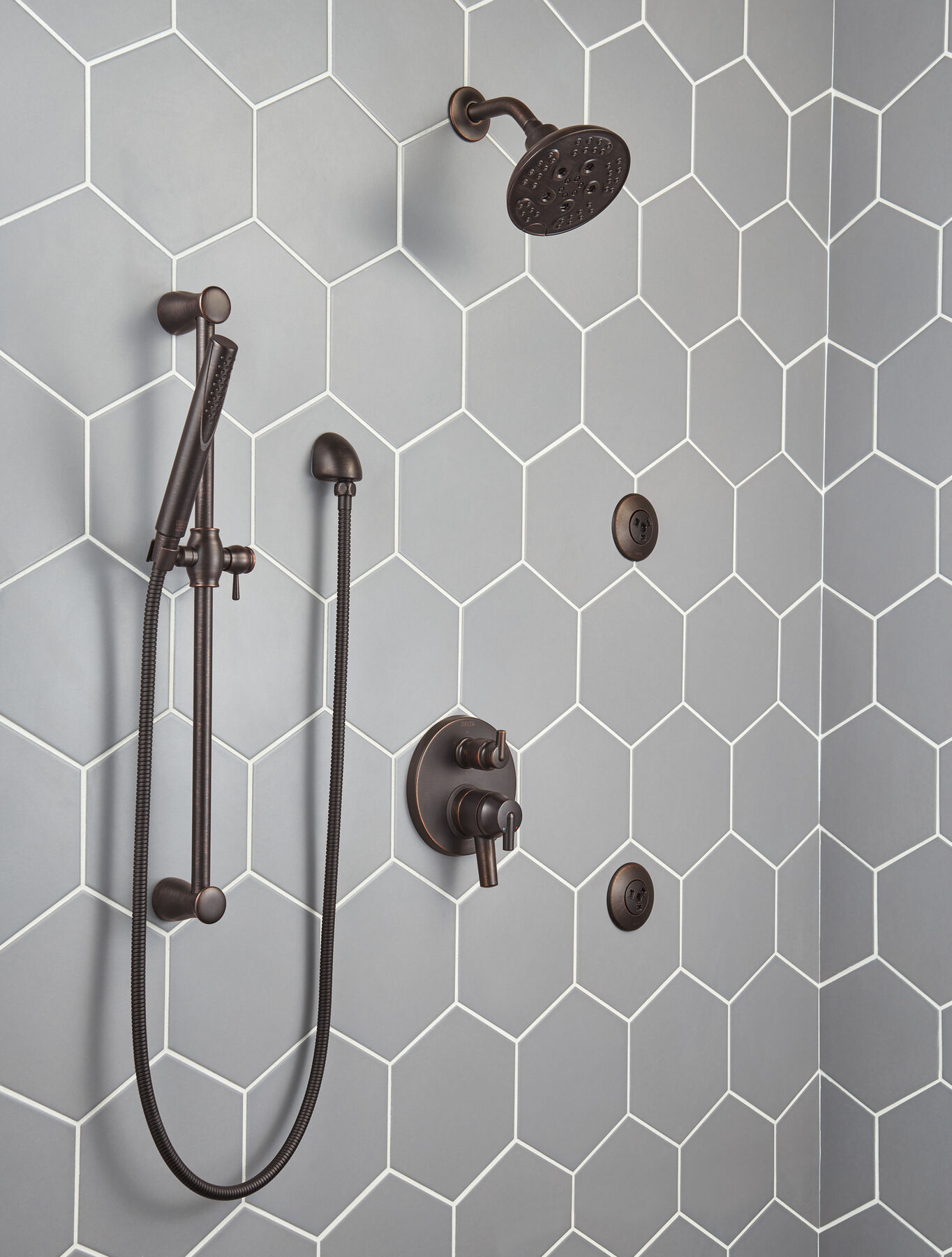 Codo de pared para ducha manual, imagen 9