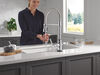 Touch<sub>2</sub>O® Technology Kitchen Faucet with Touchless Technology