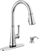 Single Handle Pull-Down Kitchen Faucet with Touch<sub>2</sub>O® Technology and ShieldSpray® Technologies