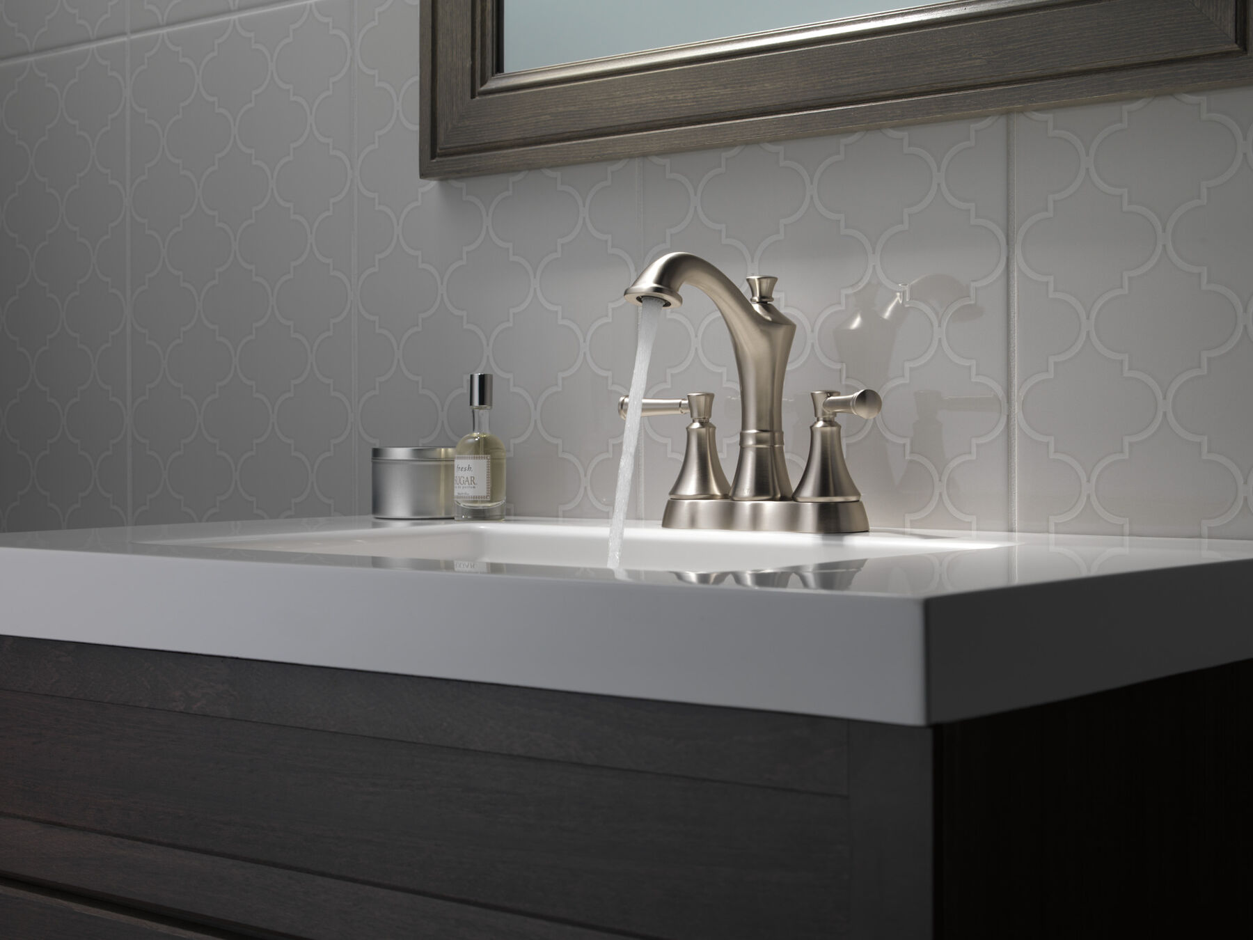 Llave para baño de combinación con dos manijas, imagen 5