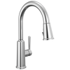 Llave de una manija con tubo de salida deslizable para cocina