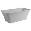 67" x 30" Bañera independiente con desagüe central