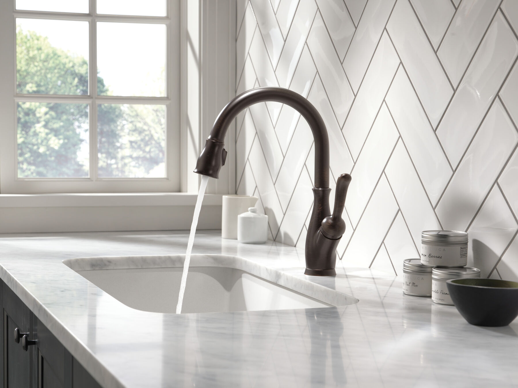 Llave para cocina monomando extensible con tecnología ShieldSpray®, imagen 13