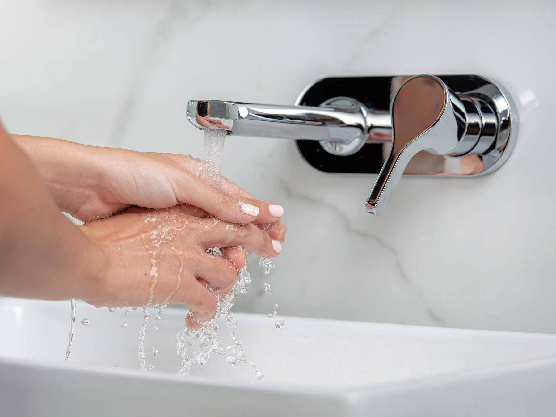 Single Handle Wall-Mount Lavatory Faucet, image 6