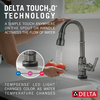 Llave para barra/preparación de alimentos Touch2O® con tecnología Touchless