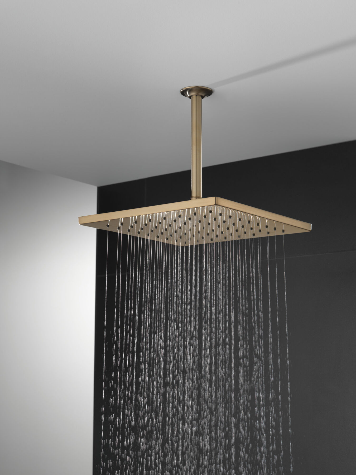 Raincan Shower Head with Shower Arm Bundle - Square, image 3