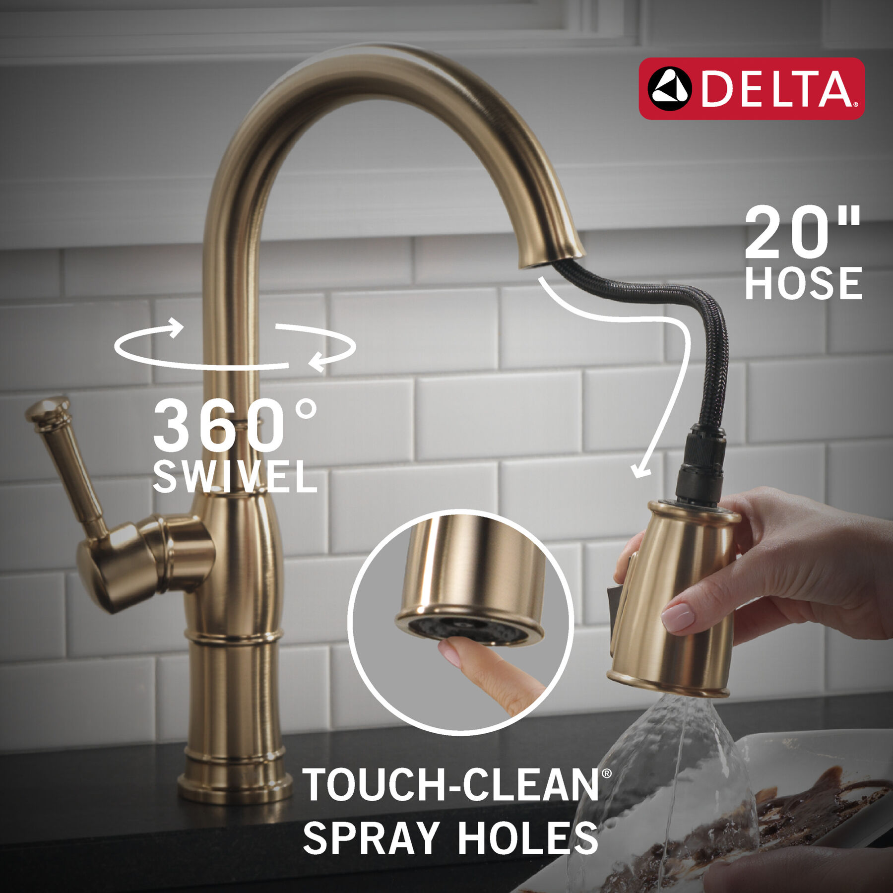 Llave para cocina extensible 1L con jabón (producto recertificado), imagen 5