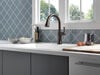 Llave para cocina monomando extensible con tecnologías Touch<sub>2</sub>O® y ShieldSpray®