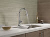 Llave para cocina monomando extensible con tecnología Touch<sub>2</sub>O®