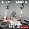 Llave para cocina monomando extensible con tecnología Touch<sub>2</sub>O®