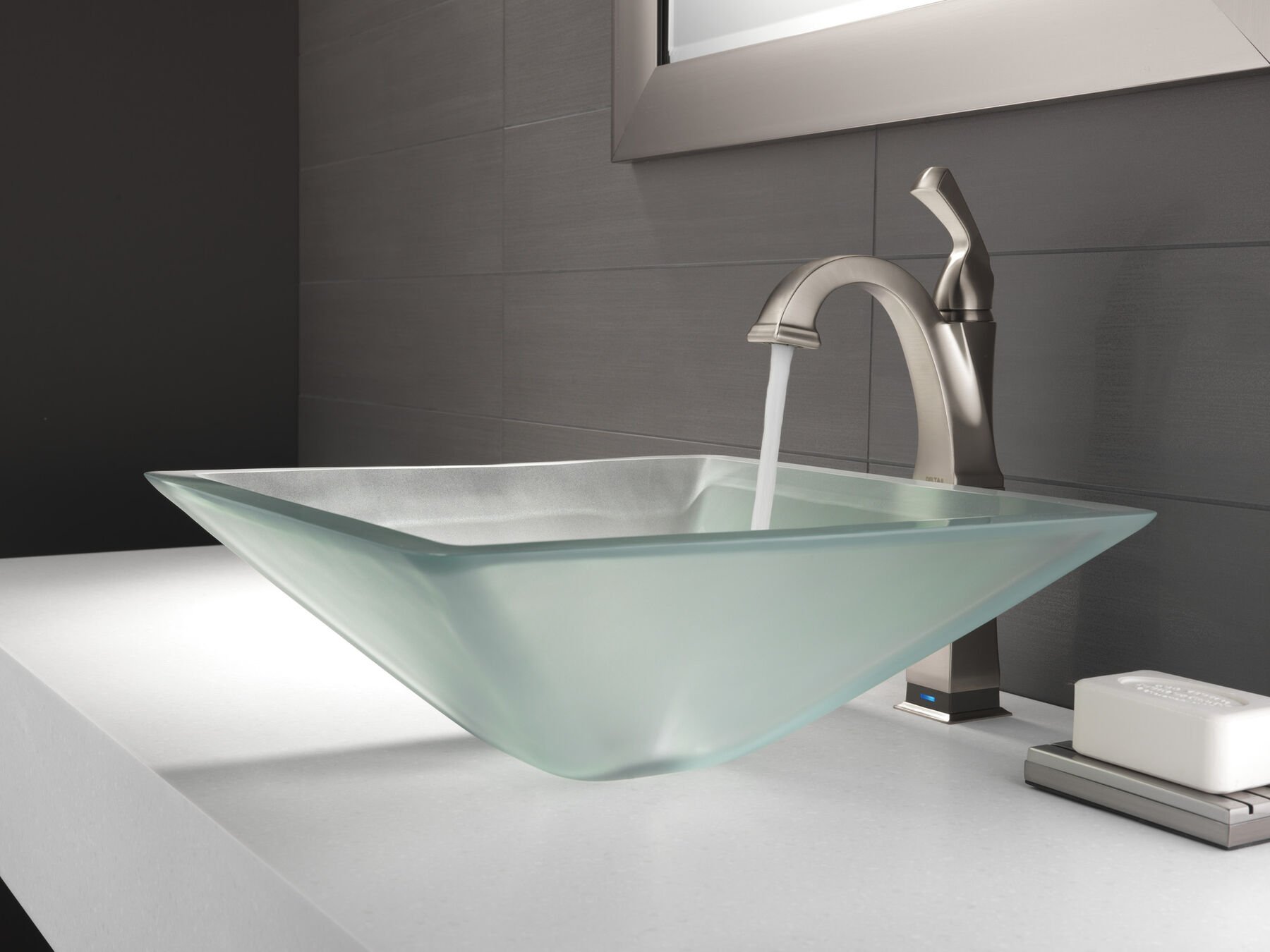 Llave para baño monomando tipo vasija con tecnología Touch<sub>2</sub>O.xt®, imagen 1