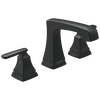 Llave para lavamanos de extensión con dos manijas, emergente de metal