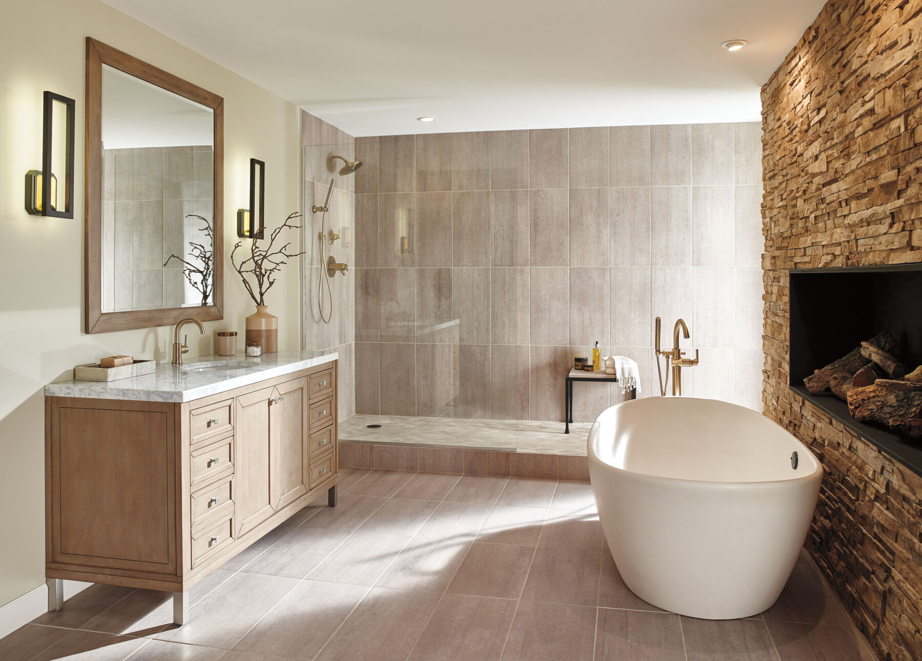 Terminaciones de ducha y bañera TempAssure® serie 17T con tecnología H<sub>2</sub>Okinetic®, imagen 5