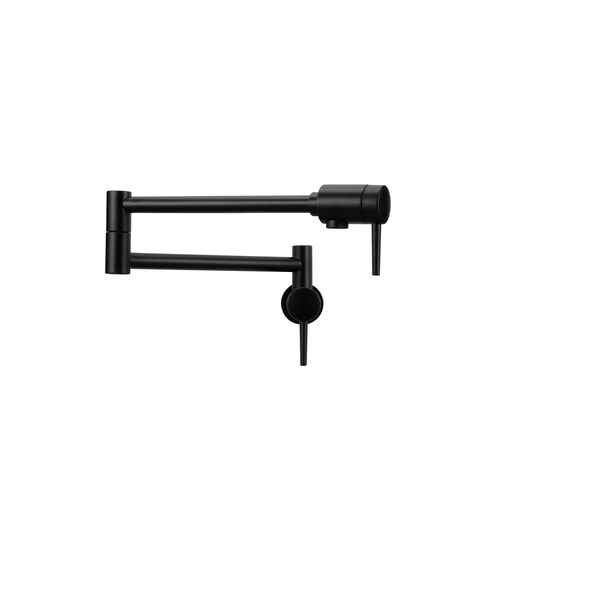 Llave contemporánea de montaje en pared para llenar ollas